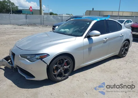 2019 Alfa Romeo Giulia Ti Sport Rwd z USA, uszkodzony, nr VIN ZARFAMBN8K7605343